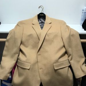⭐️ NEW Michael Kors 44 Camel Hair Coat Jacket Tan
